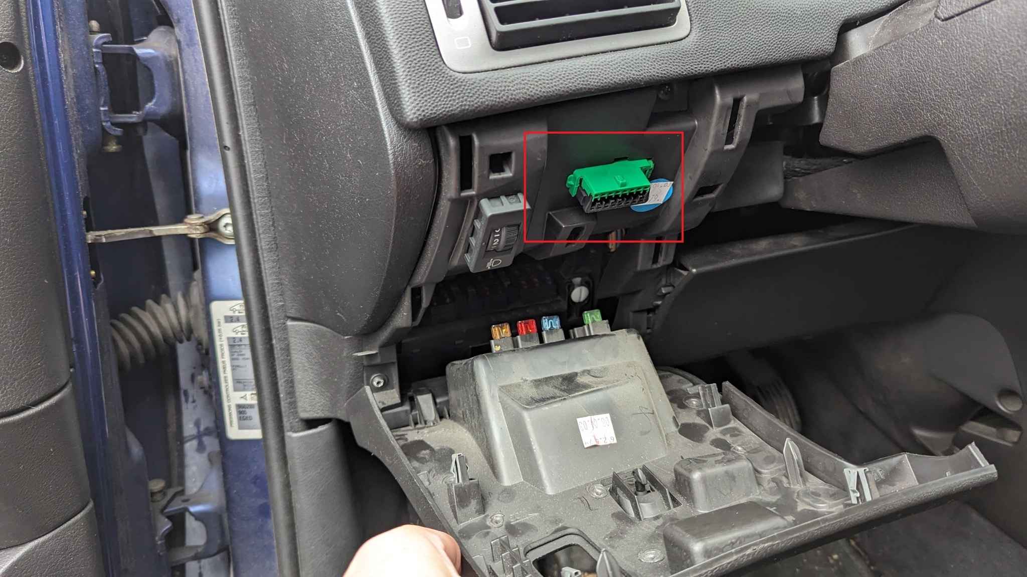 Prise OBD2 Peugeot 307 XSI