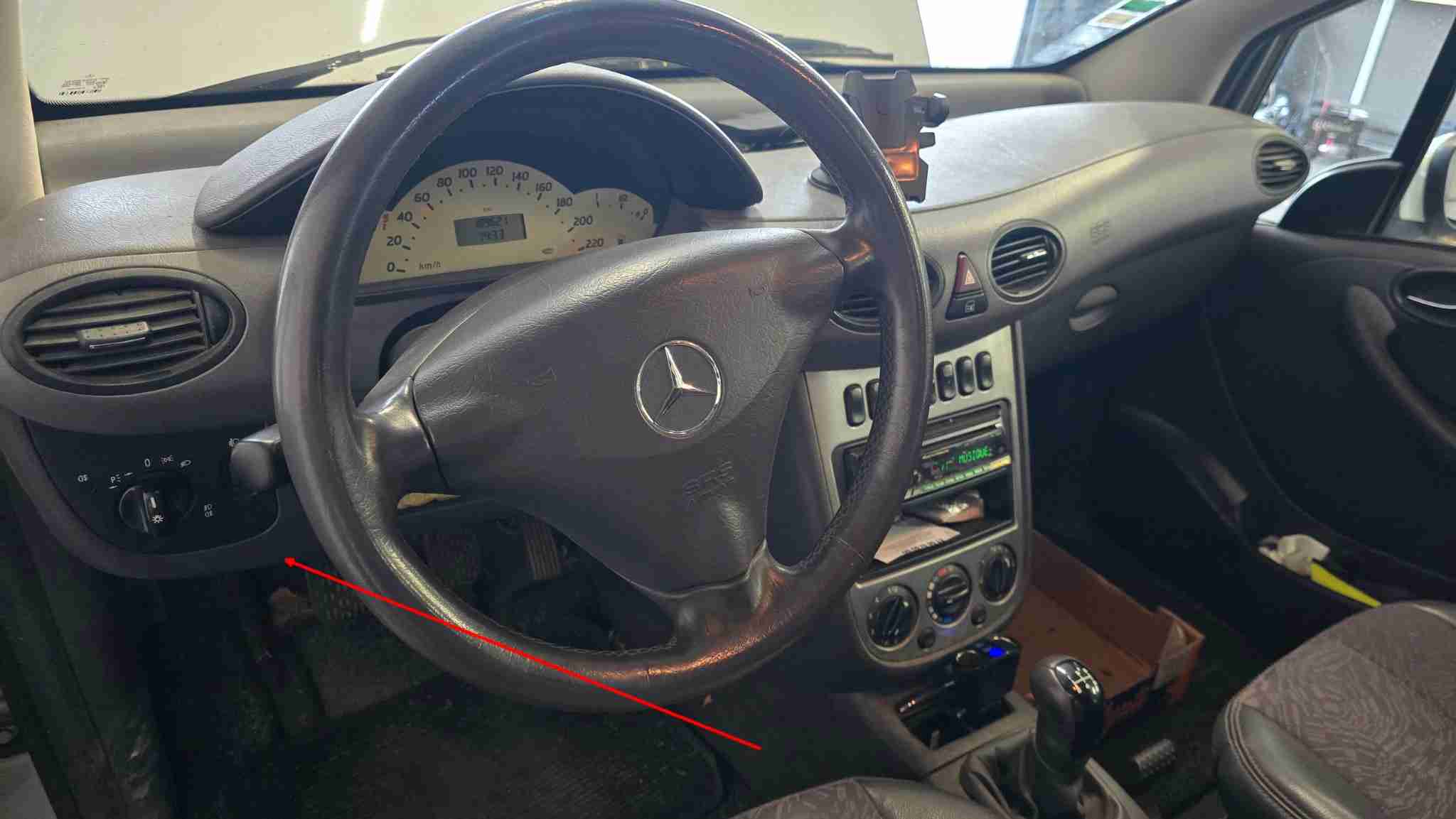 Habitacle Mercedes A170