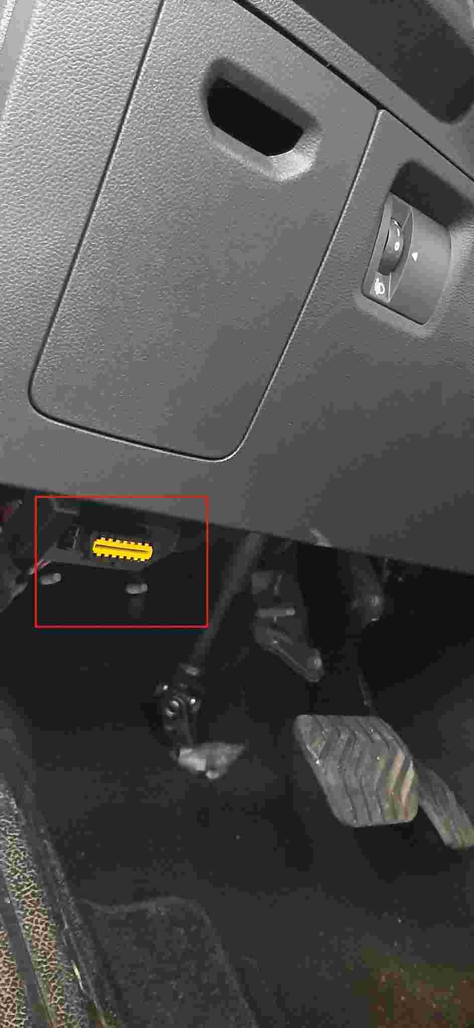 Prise OBD Dacia Sandero 3