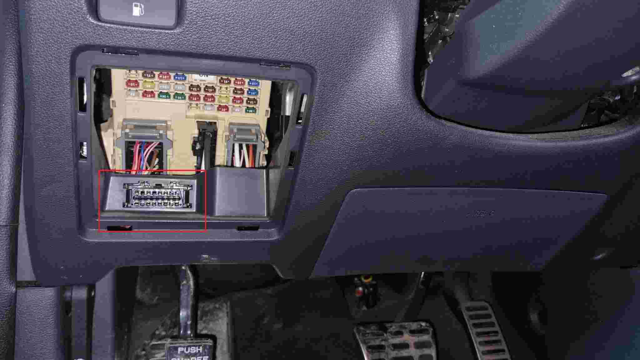 Prise OBD2 Hyundai Ioniq