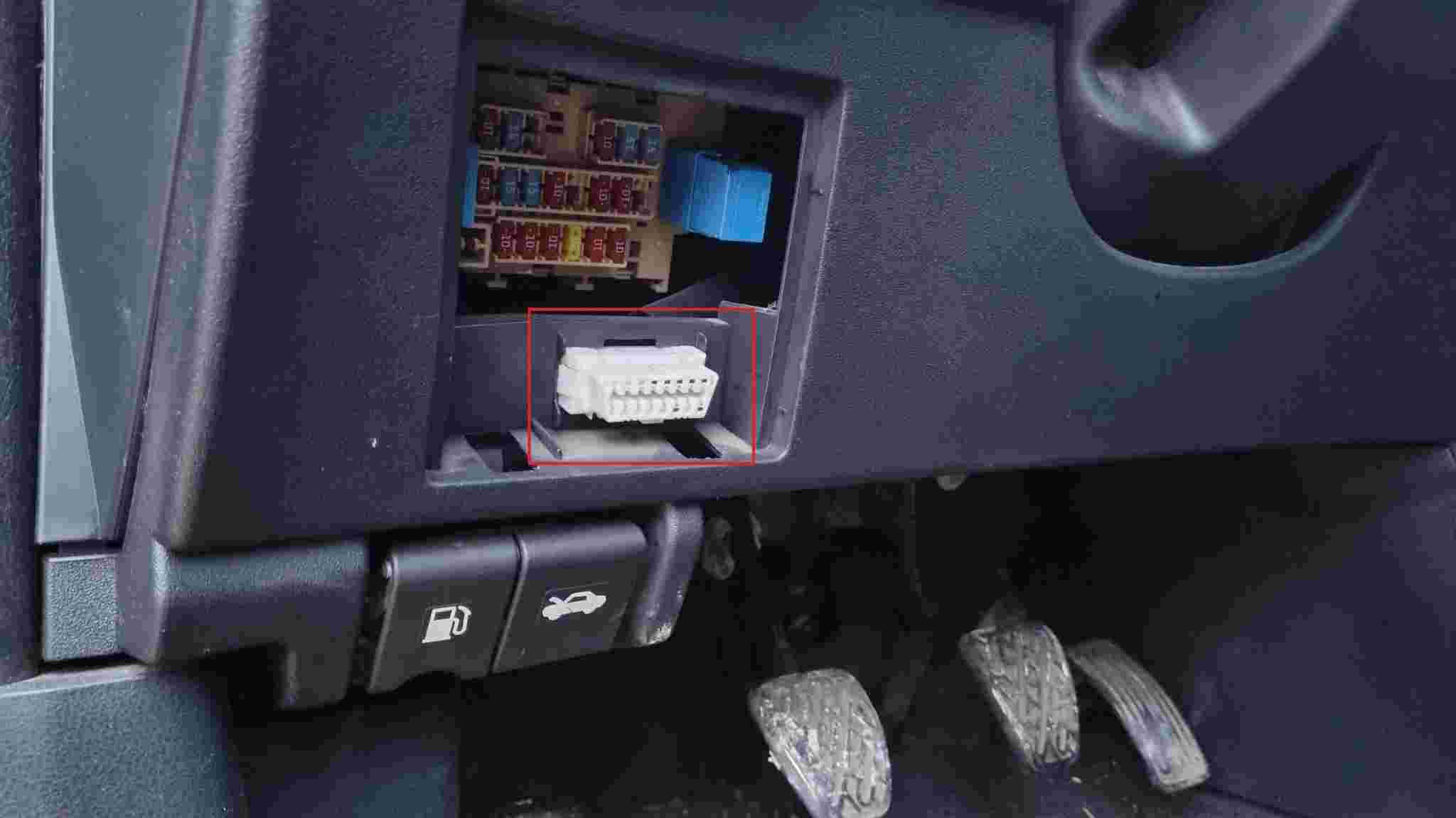 Prise OBD2 Nissan Qashqai