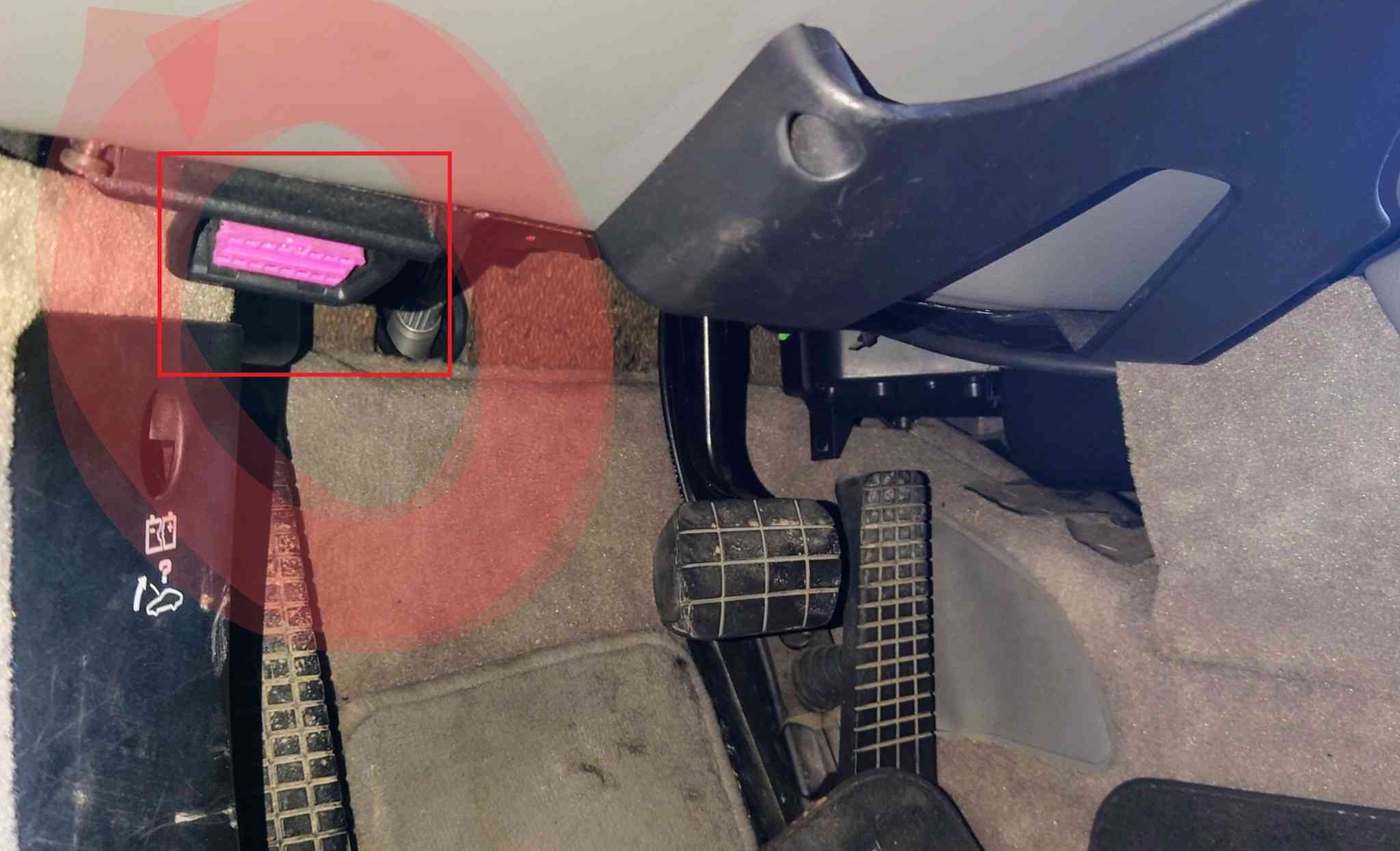 Prise OBD2 Porsche Boxster 986 S