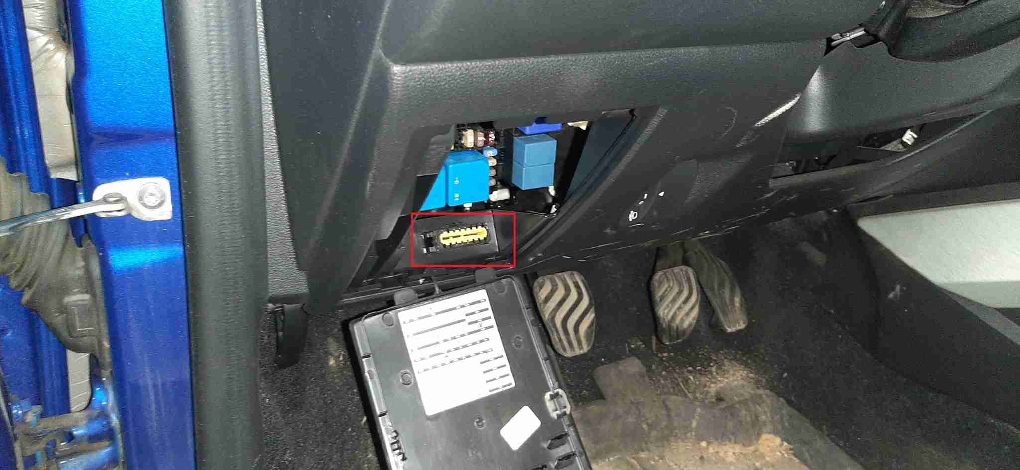 Prise OBD2 Dacia Duster