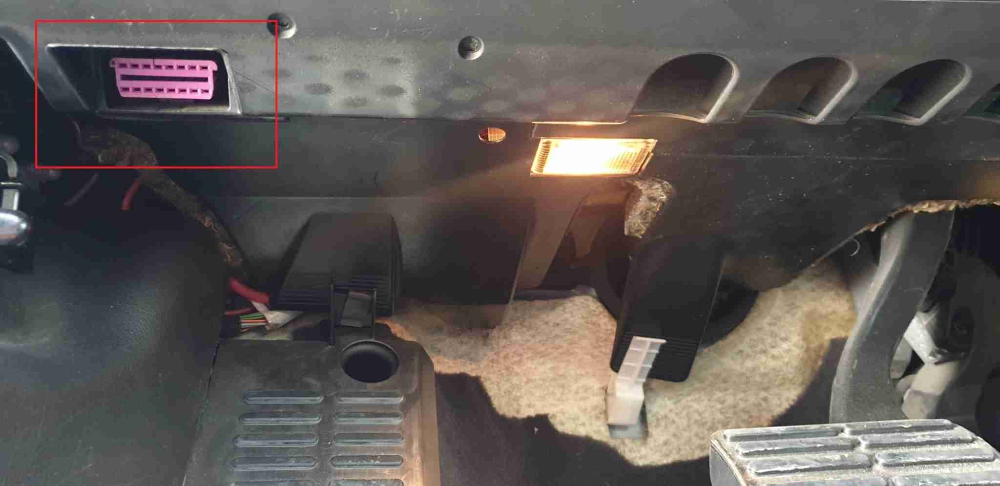Prise OBD2 Audi RS6 C5