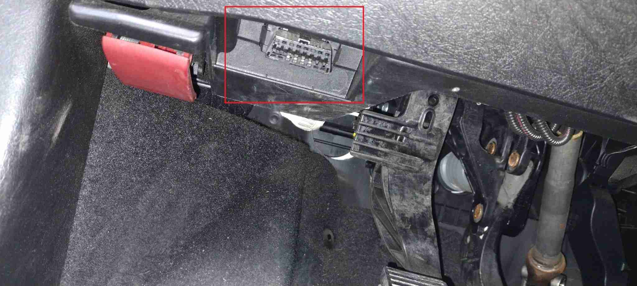 Prise OBD2 Fiat Tipo
