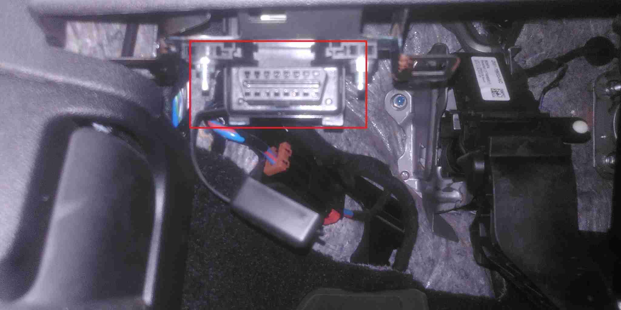 Prise OBD2 Ford Focus SW 1.5L EcoBoost