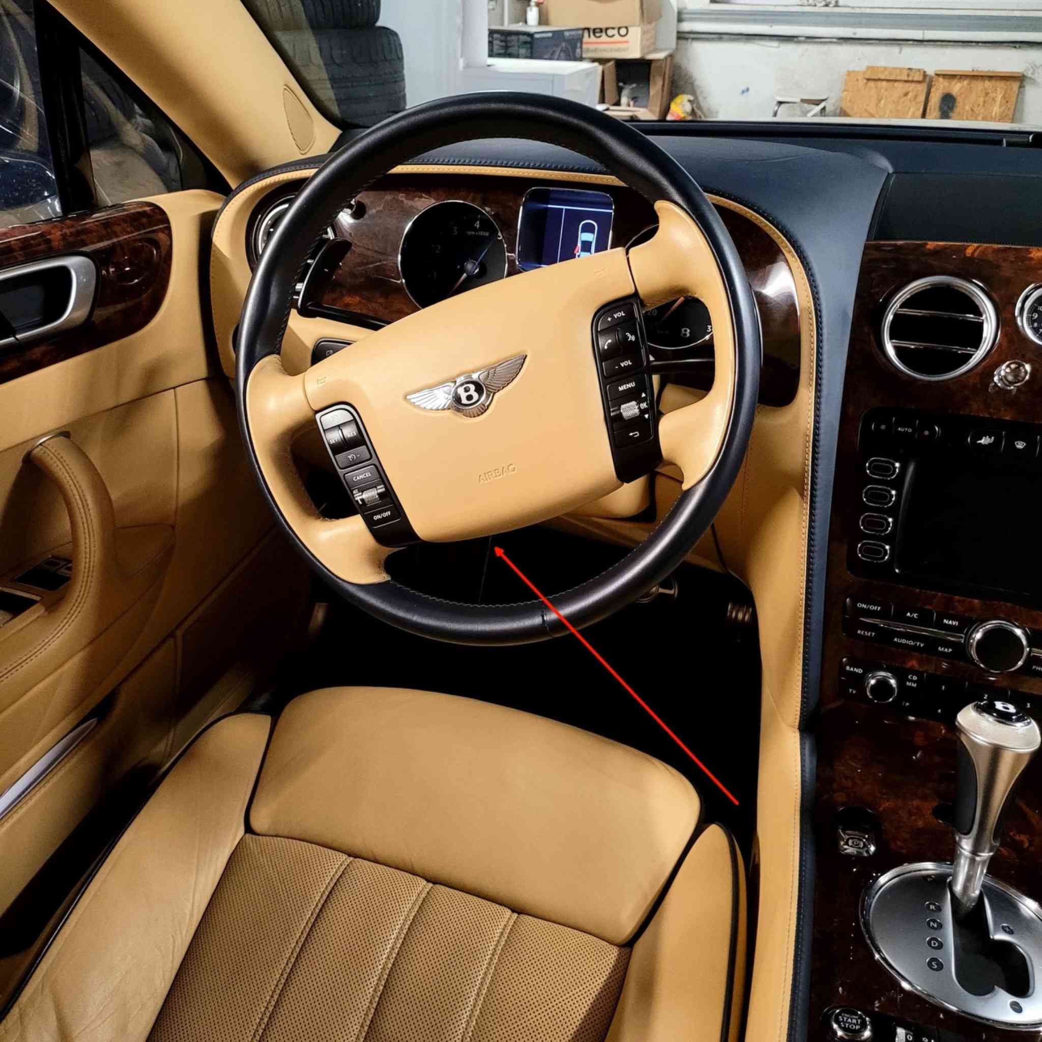 habitacle Bentley continental Spur