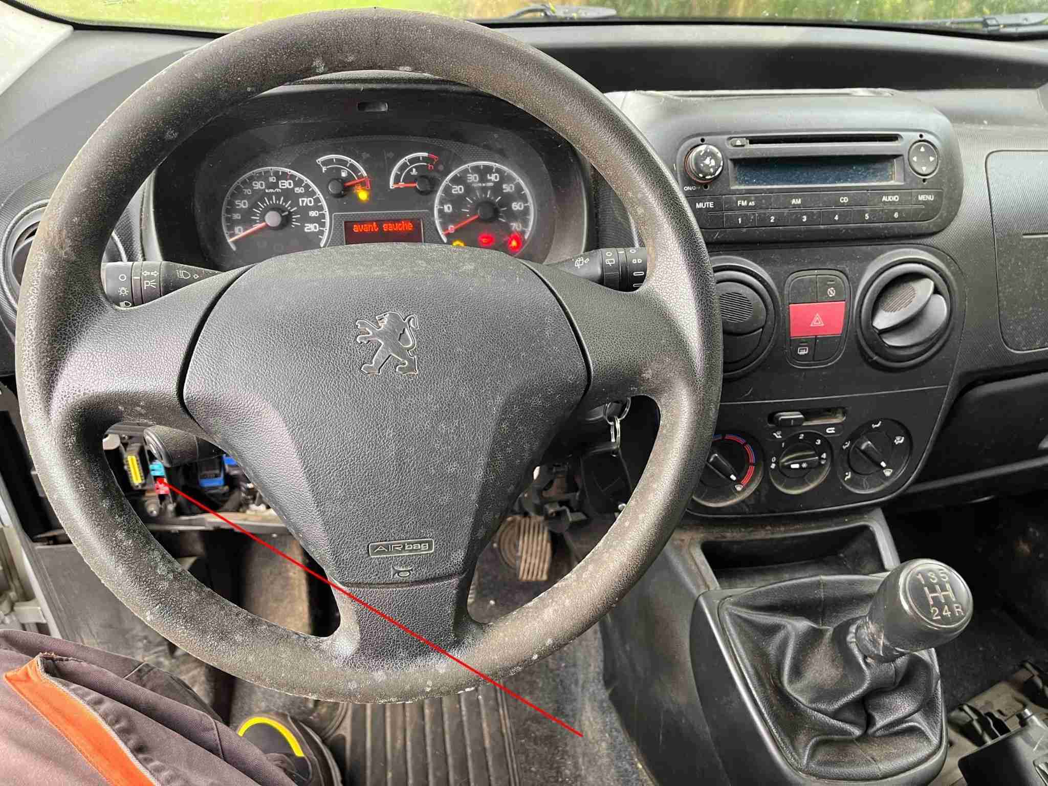 habitacle Peugeot Bipper