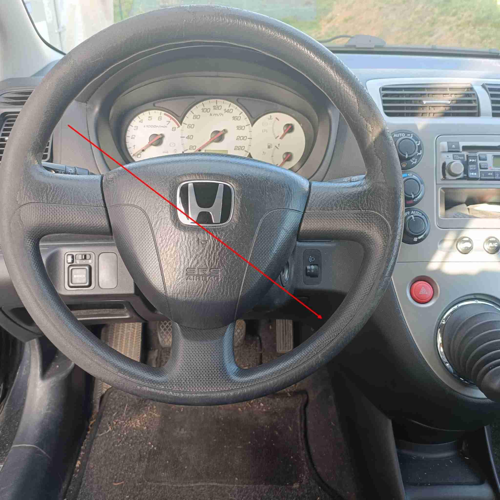 Habitacle Honda Civic 2004