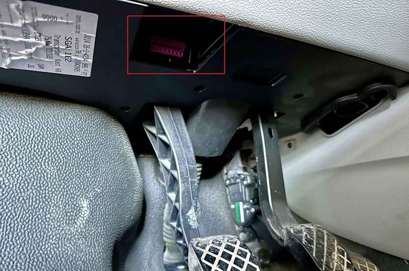 Prise OBD2 Volkswagen Transporter T6