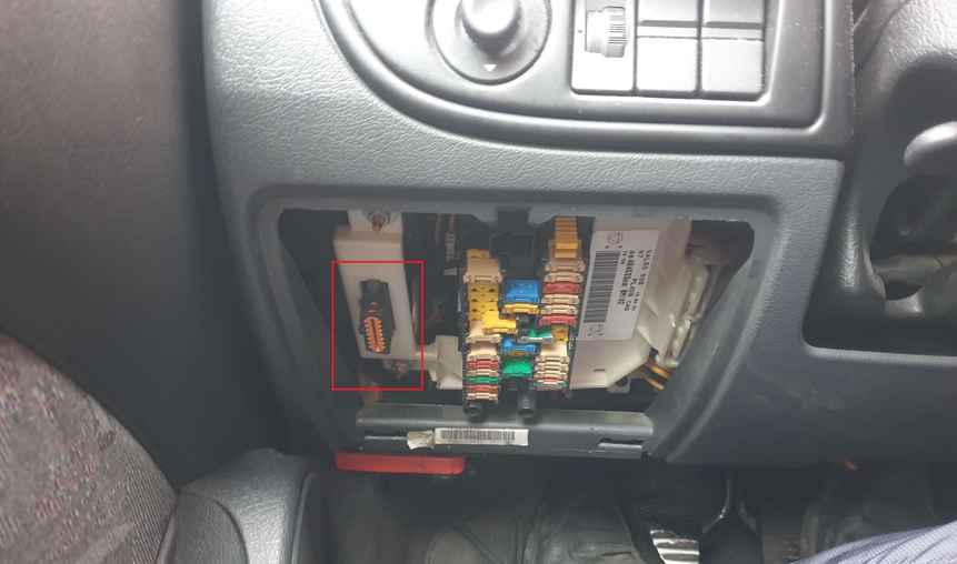 Prise OBD2 Citroën Xsara 2
