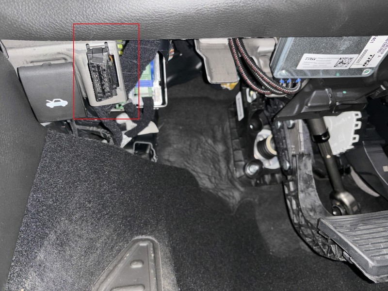 Prise OBD2 jeep renegate