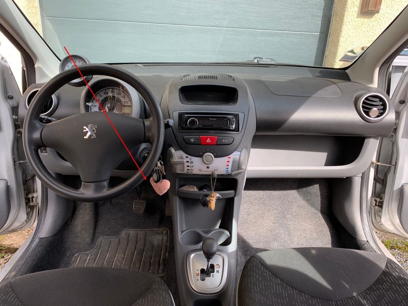 Habitacle Peugeot 107 1.0i automatique