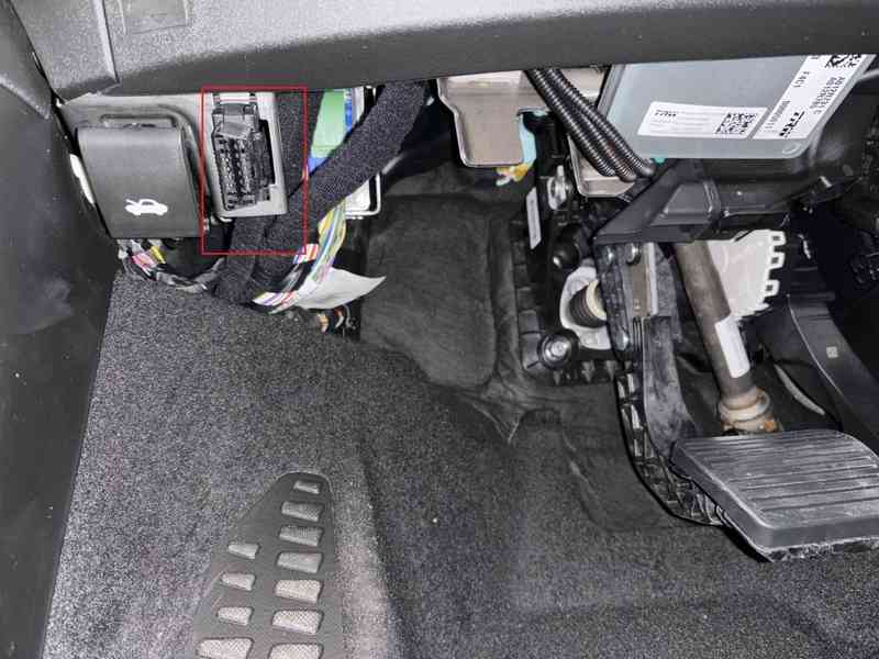 Prise OBD2 Fiat 500X Hybrid
