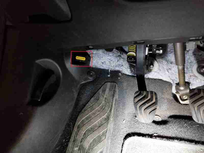 Prise OBD2 Renault Mégane 4