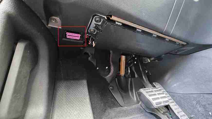 Prise OBD2 Skoda Yeti