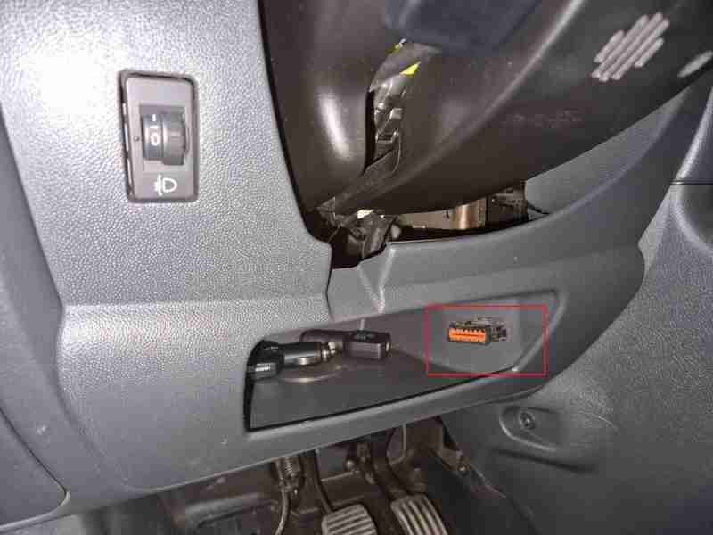 Prise OBD2 Fiat Scudo