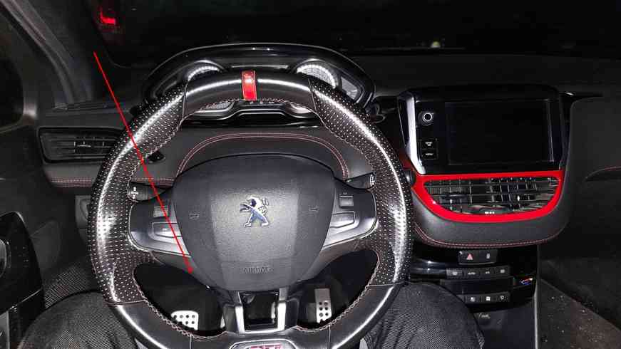 Habitacle Peugeot 208 GTI