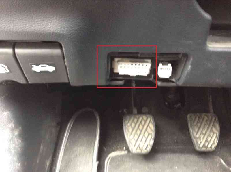 Prise OBD2 Nissan Micra