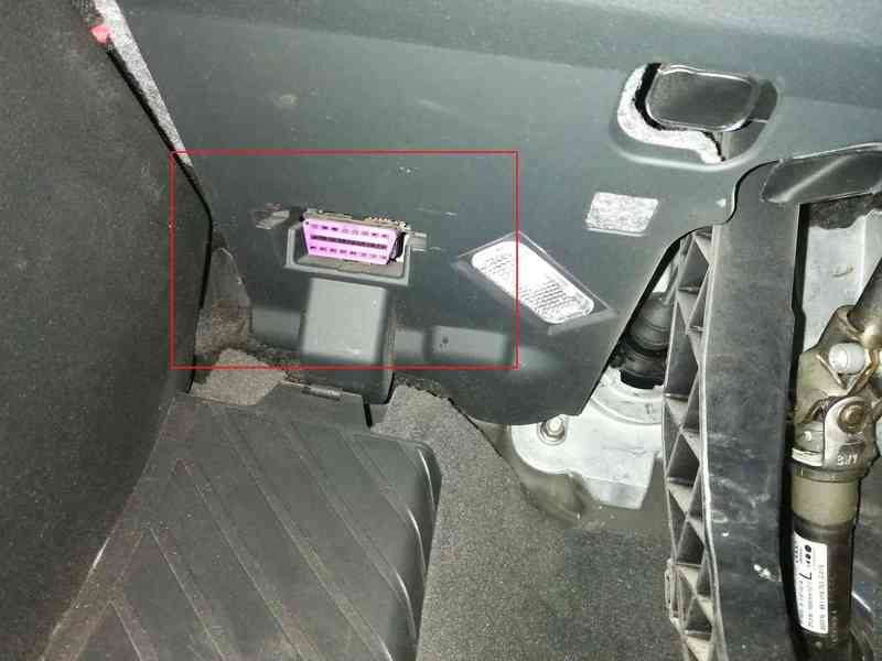 prise OBD2 Audi A5 sportback