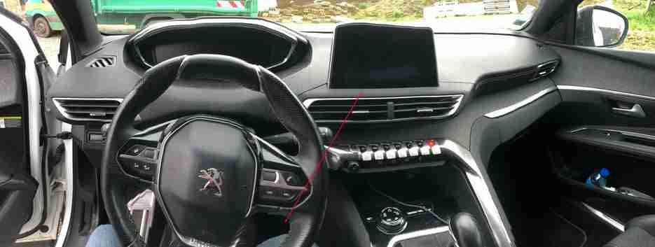 Habitacle Peugeot 3008 de 2017