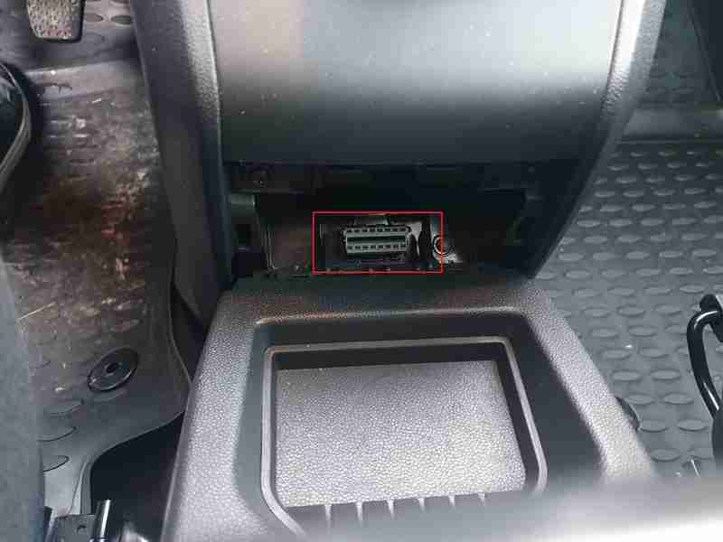 Prise OBD2 Opel Zafira B