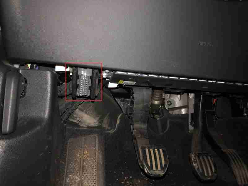 Prise OBD2 Volvo XC40