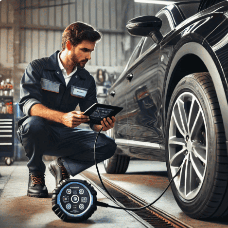 controle systeme tpms vehicule