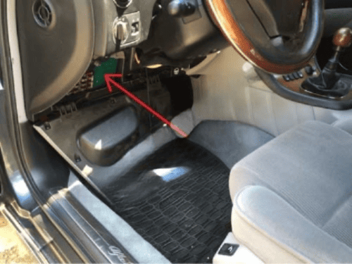 Pedalier sur Alfa Romeo 166