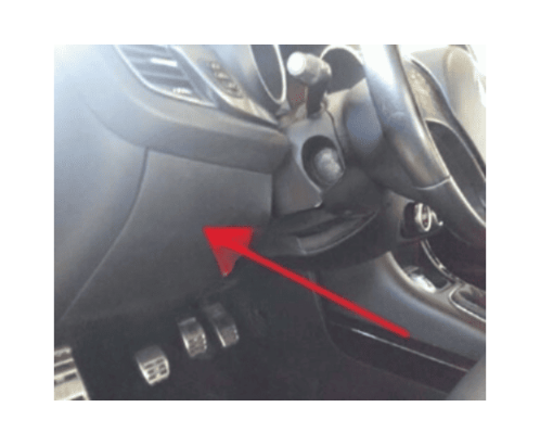 Pedalier sur Alfa Romeon Giuletta PH 1
