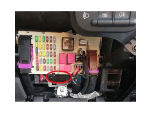 Prise obd Alfa Romeo Spider RHD