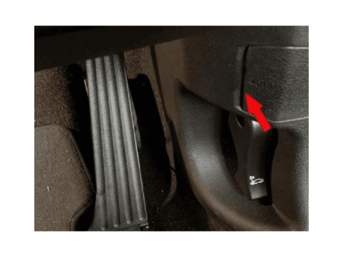Cache de la prise OBD sur BMW Serie 2 F46