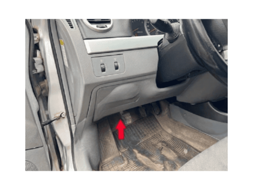 Pedalier Chevrolet Lacetti
