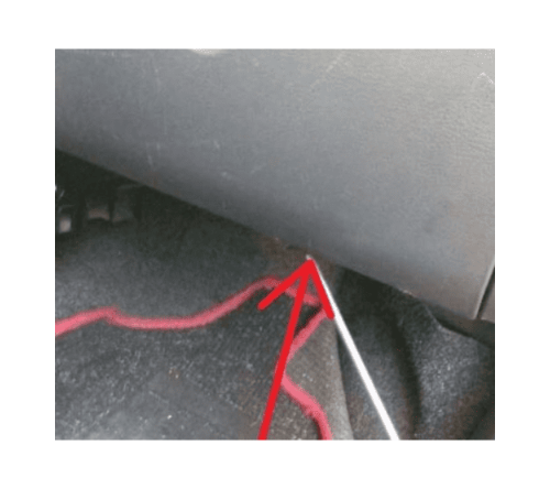 Boite a gant Chevrolet Matiz ph 1