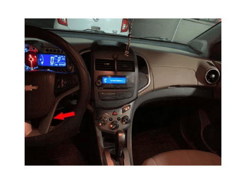 Tableau de bord chevrolet Sonic