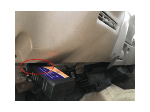prise obd chevrolet subarban 9