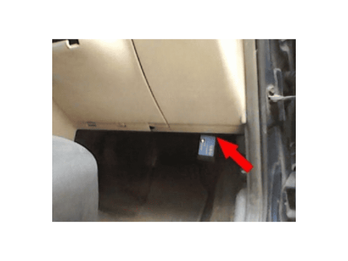 Prise OBD Chrysler PT Cruiser RHD