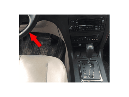 Pedalier Chrysler Pacifica