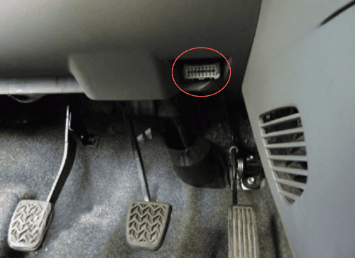 Prise oBD Citroen C1