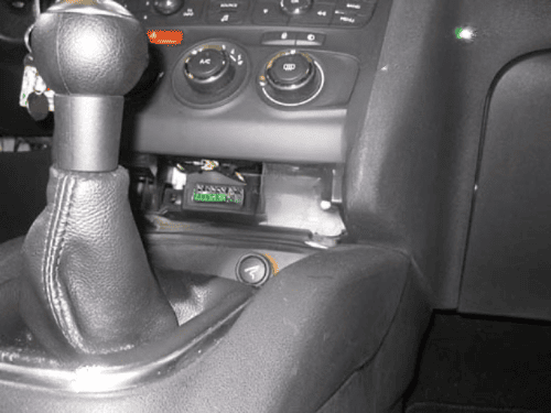 prise obd console Citroen ph 2