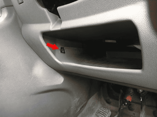 Vide poche Citroen dispatch rhd ph 1