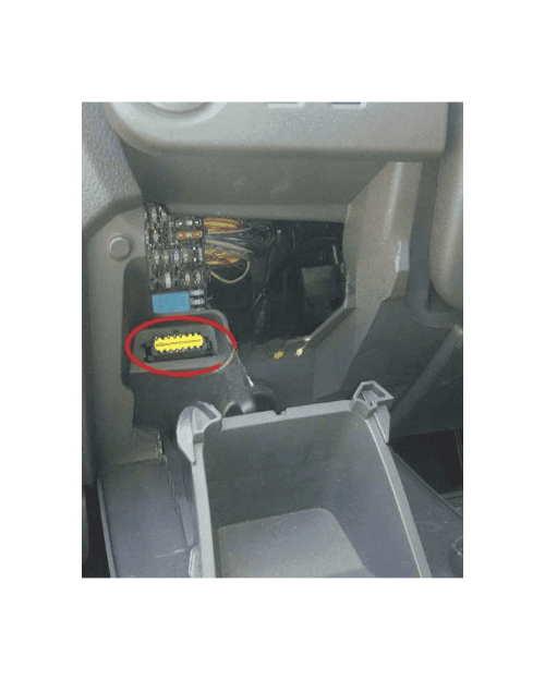 prise obd Dacia Lodgy PH 1