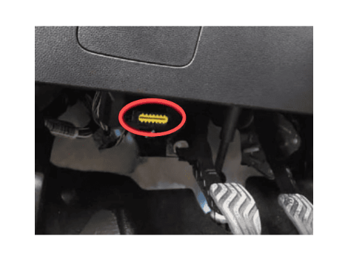 prise obd Dacia Logan PH 4
