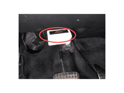 Prise OBD Daihatsu Sonica RHD