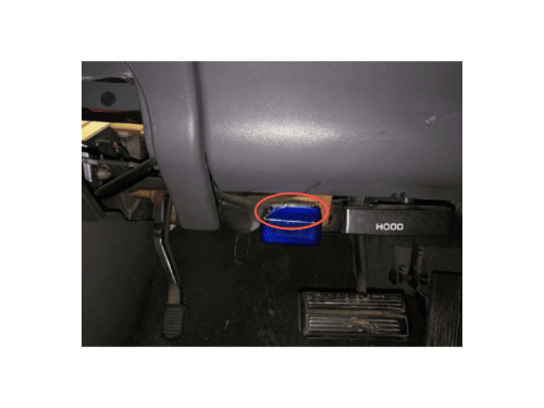 Prise obd Durango ph 1