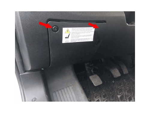 Pedalier Fiat Ducato ph 3