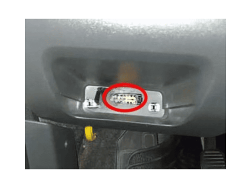 prise obd Fiat Fiorino ph 2