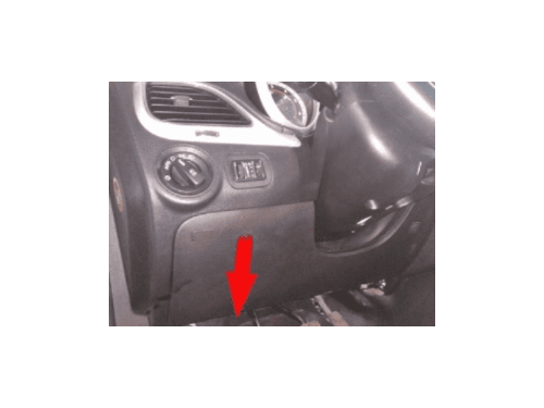 Cote conducteur fiat freemont