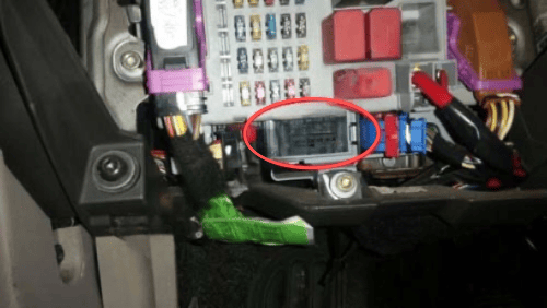 prise obd fiat idea