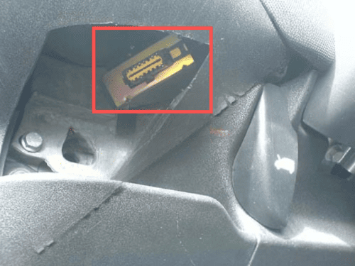 prise obd Fiat Multipla
